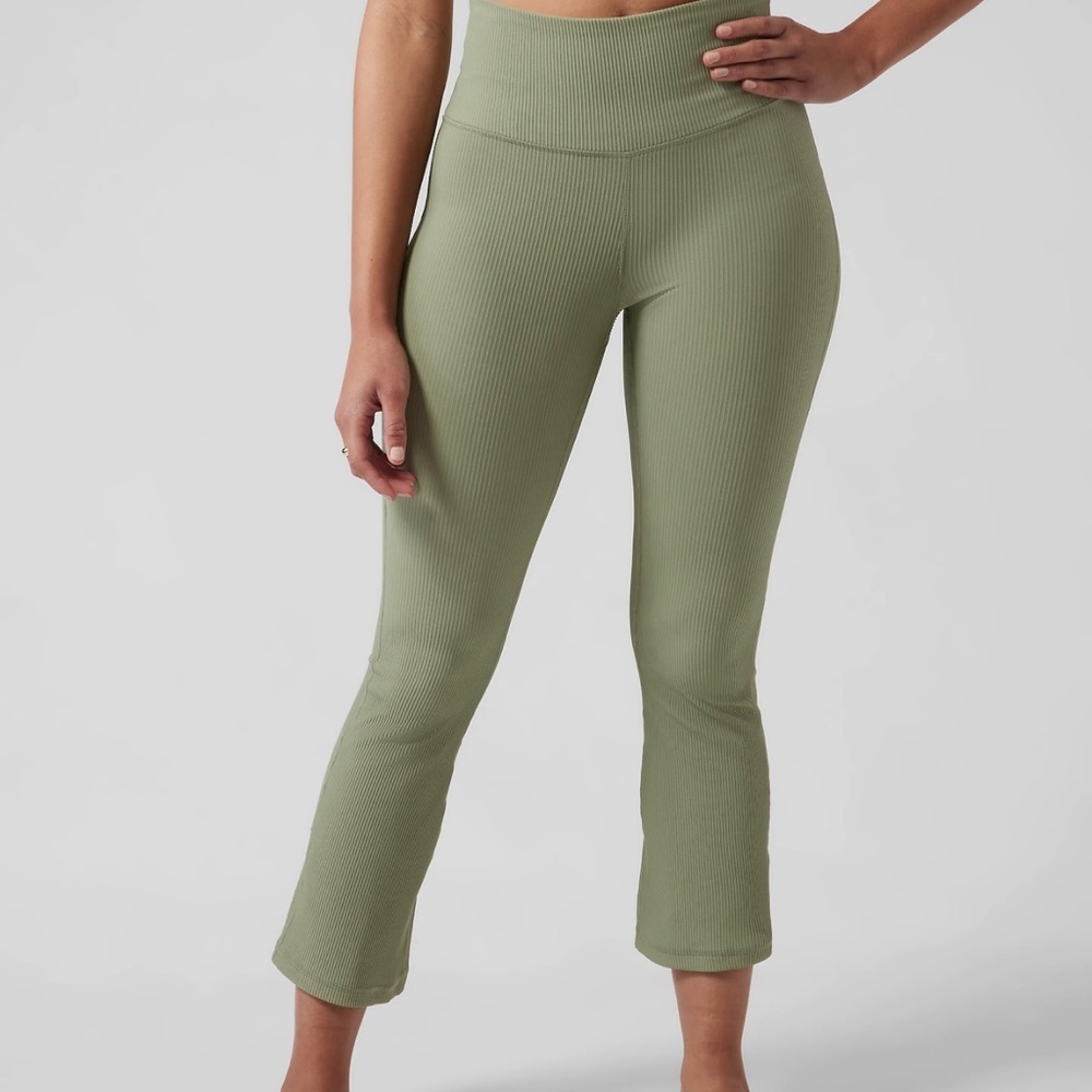 Athleta Elation Rib Crop Flare